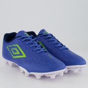 Chuteira Umbro Fast Campo Azul