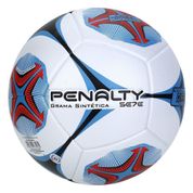 Bola de Futebol Society Penalty Se7E R2 Ko X - Branco+Azul