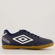 Chuteira Umbro Class 2.2 Futsal Marinho e Branca