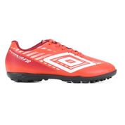 Chuteira Society Umbro Thunder - Laranja/Branco/Vinho