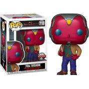 Boneco Funko Pop Wandavision Vision 70s 718 Visão