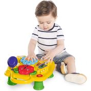 Mesinha Infantil Monkey Table Amarelo/Branco - Calesita 0824