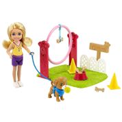 Boneca Barbie Chelsea Treinadora de Cachorrinhos GTR88 GTN62 Mattel