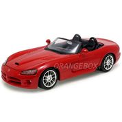 Dodge Viper SRT-10 2003 Convertible 1:24 Maisto Vermelho