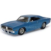 Dodge Charger R/T 1969 1:25 Maisto Azul