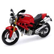 Ducati Monster 696 1:12 Maisto Vermelho