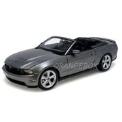 Ford Mustang GT 2010 Convertible 1:18 Maisto Cinza