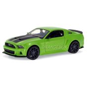 Ford Mustang Street Racer 2014 Maisto 1:24 Verde