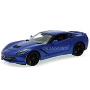 Chevrolet Corvette Stingray C7 Z51 Maisto 1:18 Azul