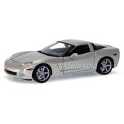 Chevrolet Corvette C6 2005 Coupe Maisto 1:18 Prata