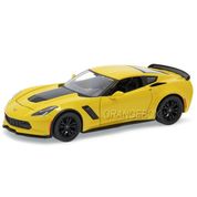 Chevrolet Corvette Stingray C7 Z06 2015 Maisto 1:24 Amarelo