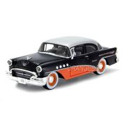 Buick Century 1955 Harley Davidson 1:26 Maisto Preto