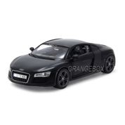 Audi R8 Maisto 1:24 Preto Fosco