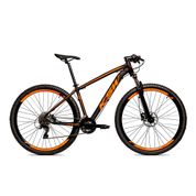 Bicicleta 29" KSW KRW18 24 Marchas Preto,Laranja Fosco