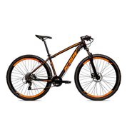 Bicicleta 29" KSW KRW18 24 Marchas Preto,Laranja Fosco