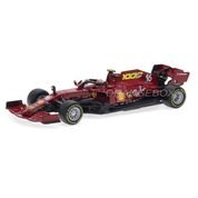 F1 Ferrari SF1000 Leclerc Toskana 2020 Edição Especial Ferrari's 1000th 1:43 Bburago  c/ Display