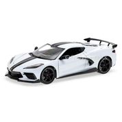 Chevrolet Corvette Stingray C8 Coupe 2020 1:18 Maisto Branco