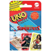 Jogo de Cartas UNO Junior DC Liga dos Superpets HHL39 Mattel