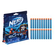 Refil Dardos de Reposição Nerf Elite 2.0 F0040 Hasbro 20 Unidades