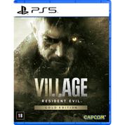 Jogo PS5 - Playstation - Resident Evil Village - Gold Edition - Azul - Sony