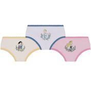 Kit Calcinha Infantil Lupo Disney Princesas c/ 3 Peças