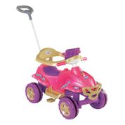 Quadriciclo Quadri Toys Magic Toys Princess com Capacete