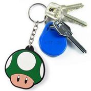 Chaveiro Cute Mushroom Verde: Super Mario