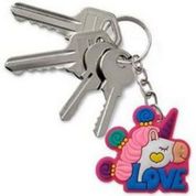 Chaveiro Cute Unicornio Love: FS