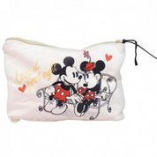 Necessaire Mickey Minnie Namorando 25x18x6cm: Disney