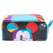 Necessaire Retangular Mickey Piscando 90 Anos: Disney