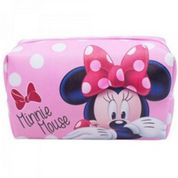 Necessaire Rosa Retangular Minnie 13x20x10 cm: Disney