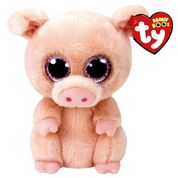 Pelúcia Infantil Ty Beanie Boos 16cm Porquinho Piggley