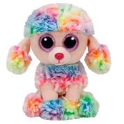 Pelúcia Infantil Ty Beanie Boos Grande 22cm Puddle Rainbow