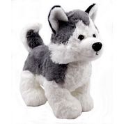 Cachorro Pelúcia Husky Siberiano 28 cm