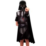 Fantasia Infantil Darth Vader Star Wars Com Máscara