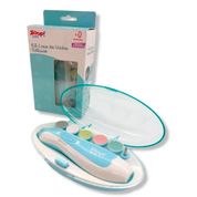 Kit Lixa De Unha Para Bebe Ultra Proteção Original Zoop Toys