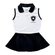 Vestido Bebê Botafogo Polo Oficial - Torcida Baby