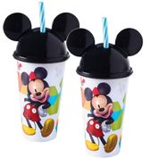 Copo Mickey com Orelhas 2 Unidades Infantil Disney Plasutil