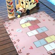 Tapete Comfort Kids Amarelinha 100cm x 120cm - Kapazi