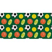 Tapete Brisa Infantil Bolas Verdes 43cm x 130cm – Kapazi