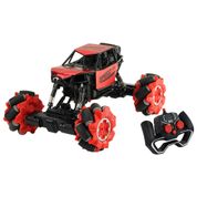 Carrinho de Controle Remoto Sem Fio Carro Monster Truck  7 Funções 2.4Ghz Hype Speed  Vermelho - BBR Toys