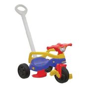 Triciclo Fast Infantil com Aro Empurrador Pedal Pais e Filhos