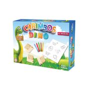 Kit de Carimbos Dino Madeira Pais e Filhos