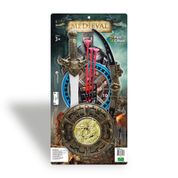 Kit Medieval c/ Espada Escudo Arco e Flecha Pais e Filhos