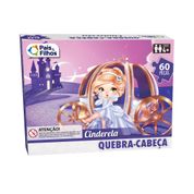 Quebra Cabeça Premium Cinderela 60 peças