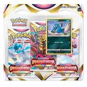 Jogo de Cartas Pokémon - Blister Triplo - EE - Origem Perdida - Croagunk - Copag