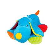 Pelúcia Infantil - 46 cm - Cachorro - Choco G - Azul - Anjos Baby Toys