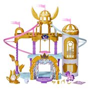 Castelo My Little Pony Corrida Celeste Real com Boneca Princesa Petals F2156 Hasbro