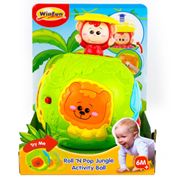Bola de Atividades Winfun Amiguinhos da Selva 778 Yes Toys