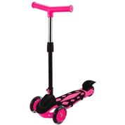 Patinete Infantil DM Toys Power 3 Rodas Dobrável Menina Rosa - DMR5552